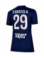 Paris Saint-Germain Bradley Barcola #29 Hjemmedrakt Dame 2025-26 Korte ermer
